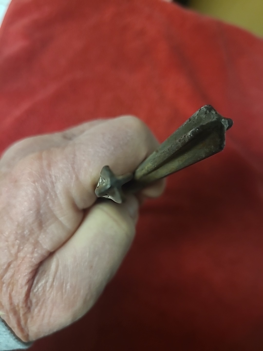 2 Masonry Tool 12″ Star Point Chisel ~ 1/4″ And 1/2 Inch