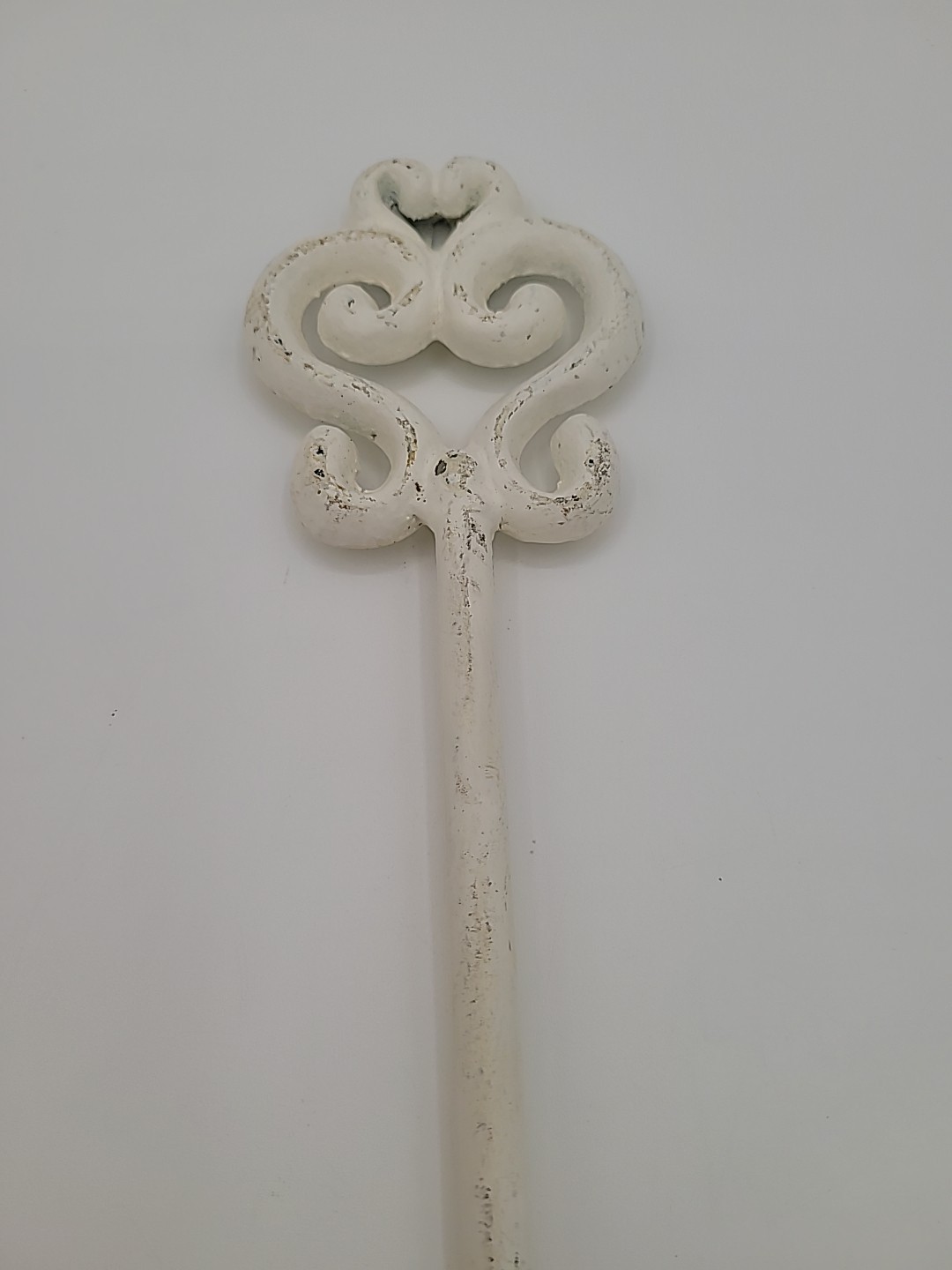 Farmhouse Large 9” Antique Vintage Style Cast Iron Decoration Skeleton Key