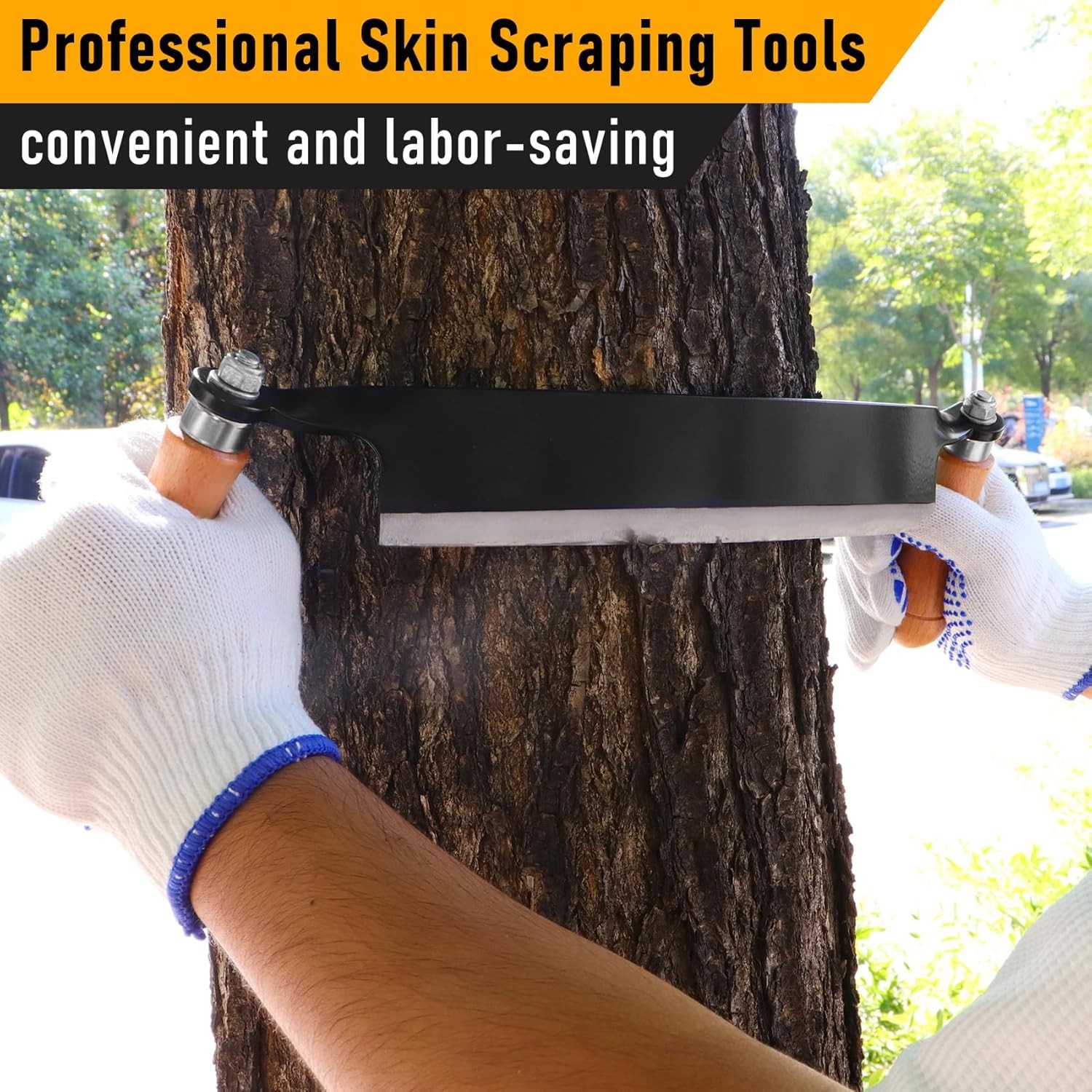10inch straight knif Draw Knife Draw knife debarking tool Draw Knife Hand Tool