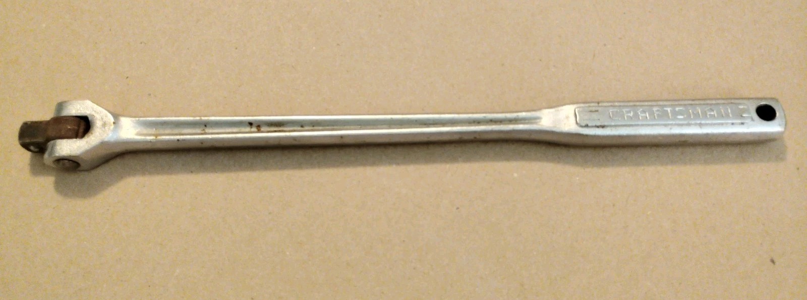 Craftsman 1/2″ Drive 15″ Long Handle Flex Head Breaker Bar =V= Made in USA