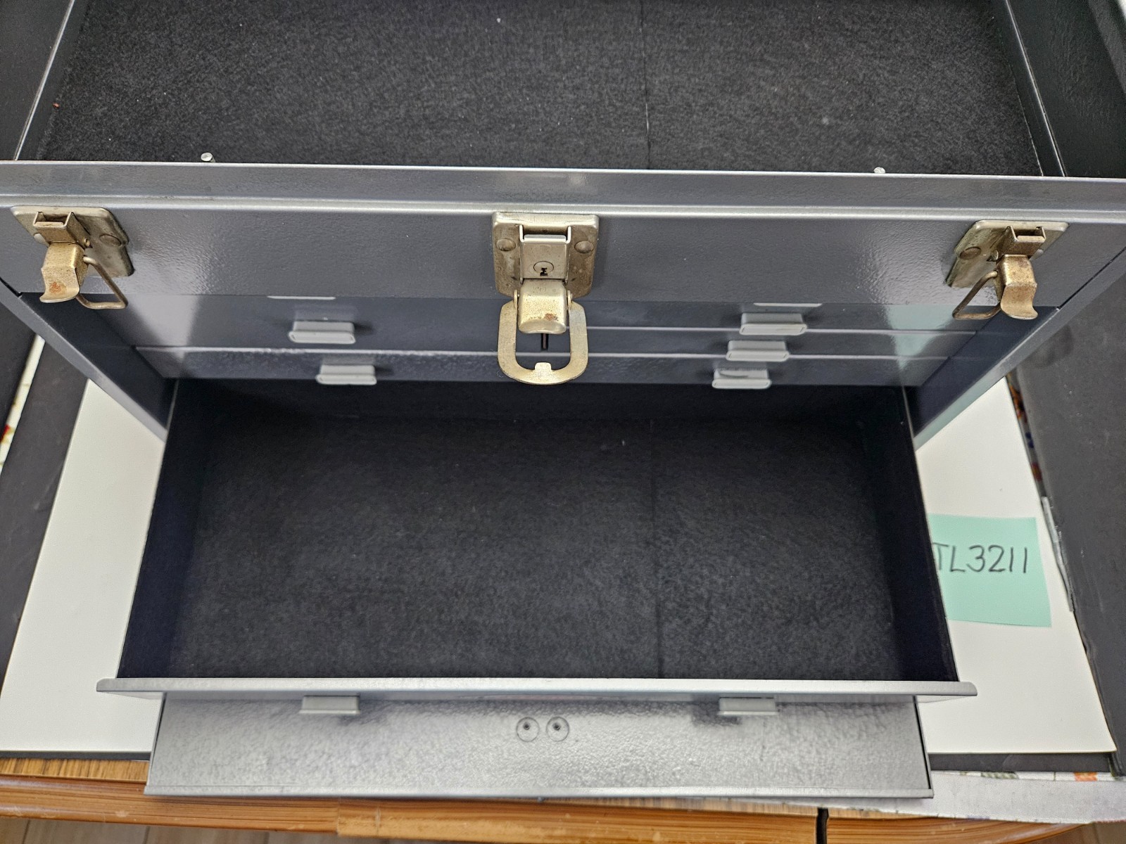VTG CRAFTSMAN 7 DRAWER MACHINIST CHEST HERITAGE LOGO NO KEY (TL3211)