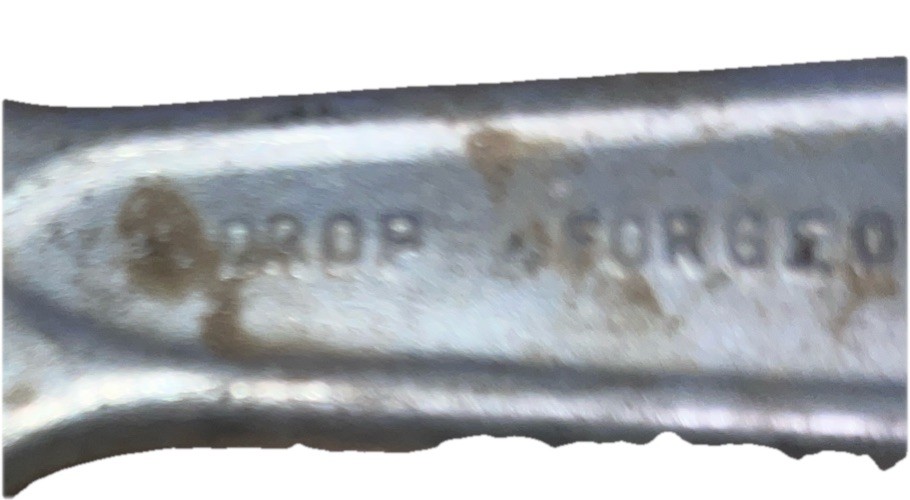 Vintage Auto Kit No. 100 SAE Combination Wrench Lot (5) Indestro Drop Forged
