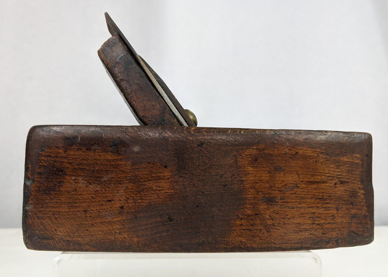 VTG W. Butcher Warranted Cast Steel Coffin Plane #3 Woodworking Tool Carpentry