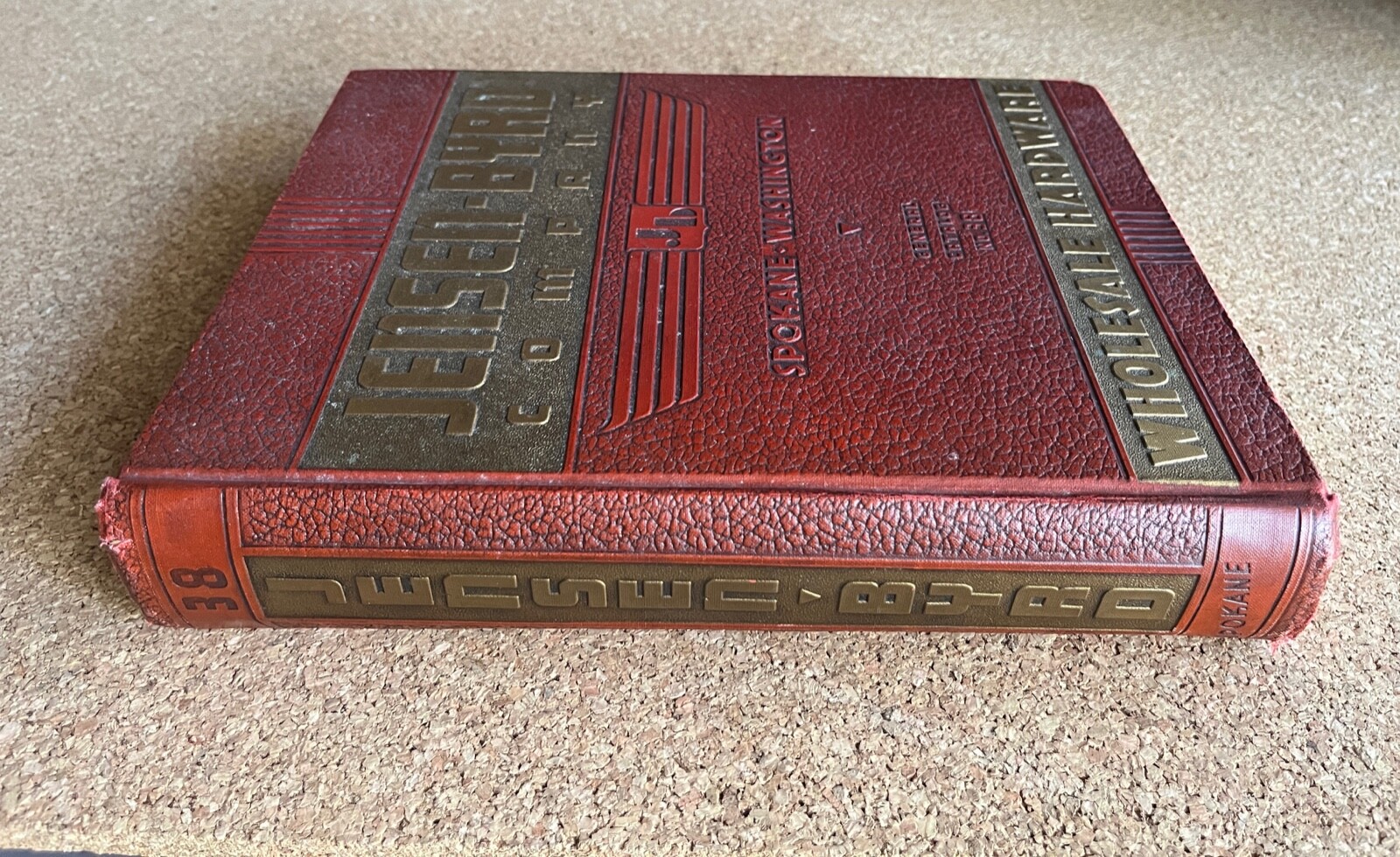 Vintage 1938 Jensen-Byrd Company Spokane Washington Hardware General Catalog #38