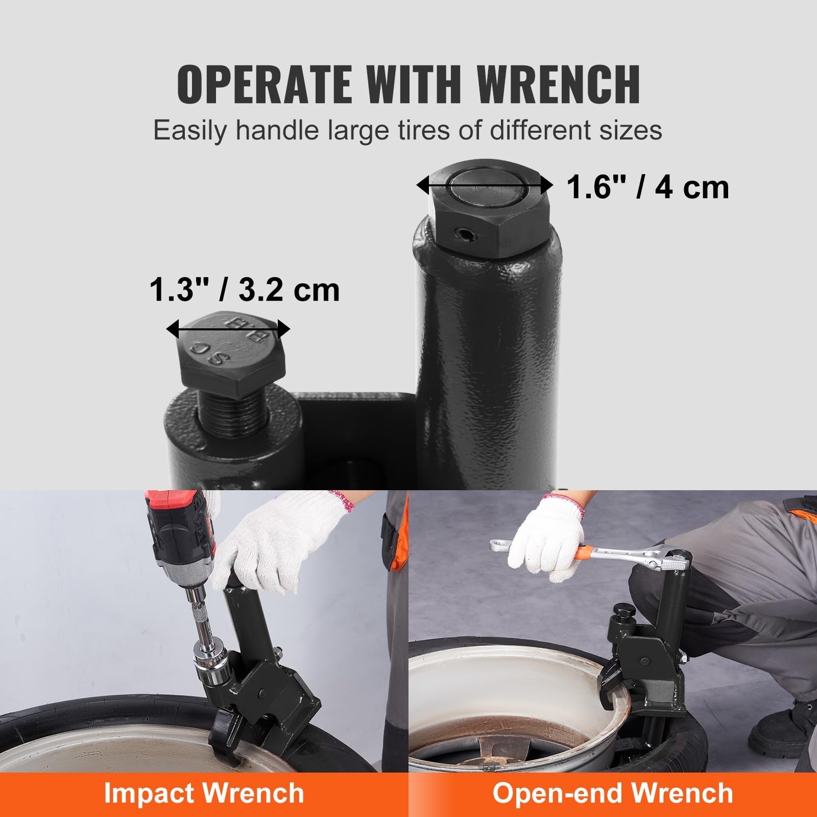 Manual Tire Bead Breaker Tool for 38″-42″ Tires – Heavy-Duty, Easy to Use for AT