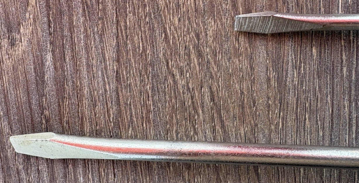 Vtg Globemaster Slotted Screwdriver Set with Striking Caps Mod # 59260 & 59250