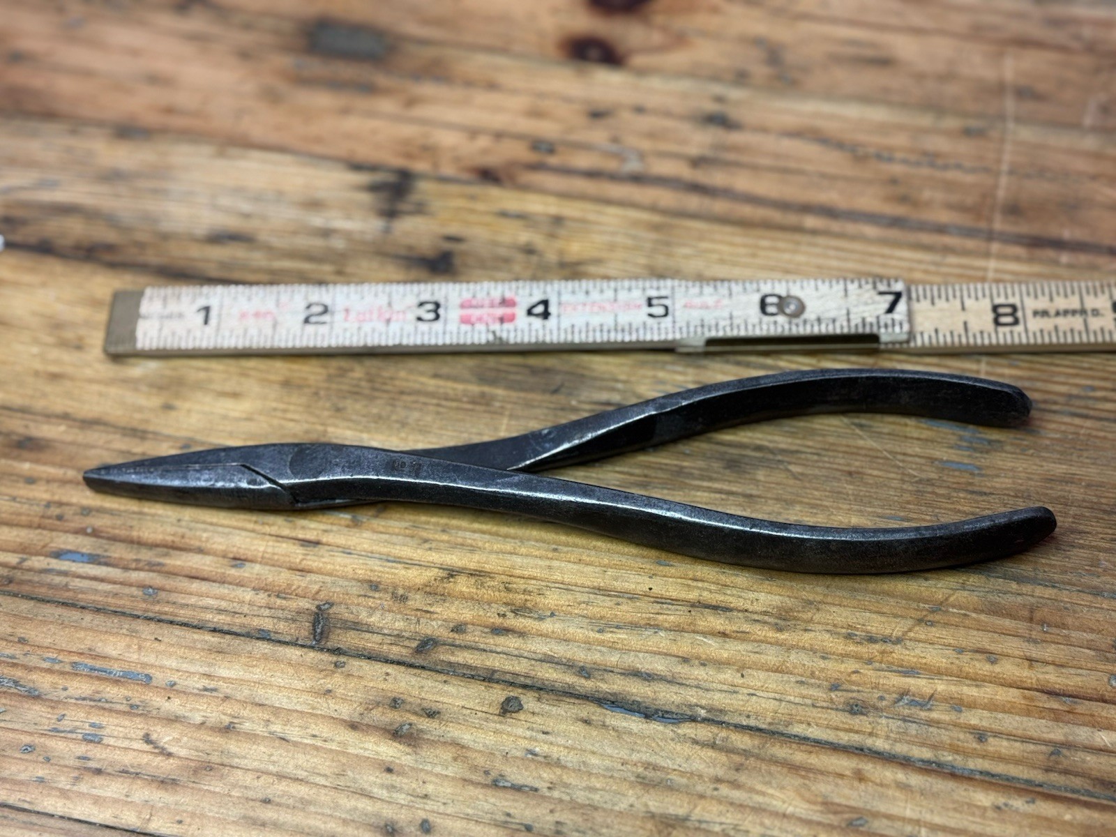 8″ Vintage Utica No. 31 Duckbill Pliers