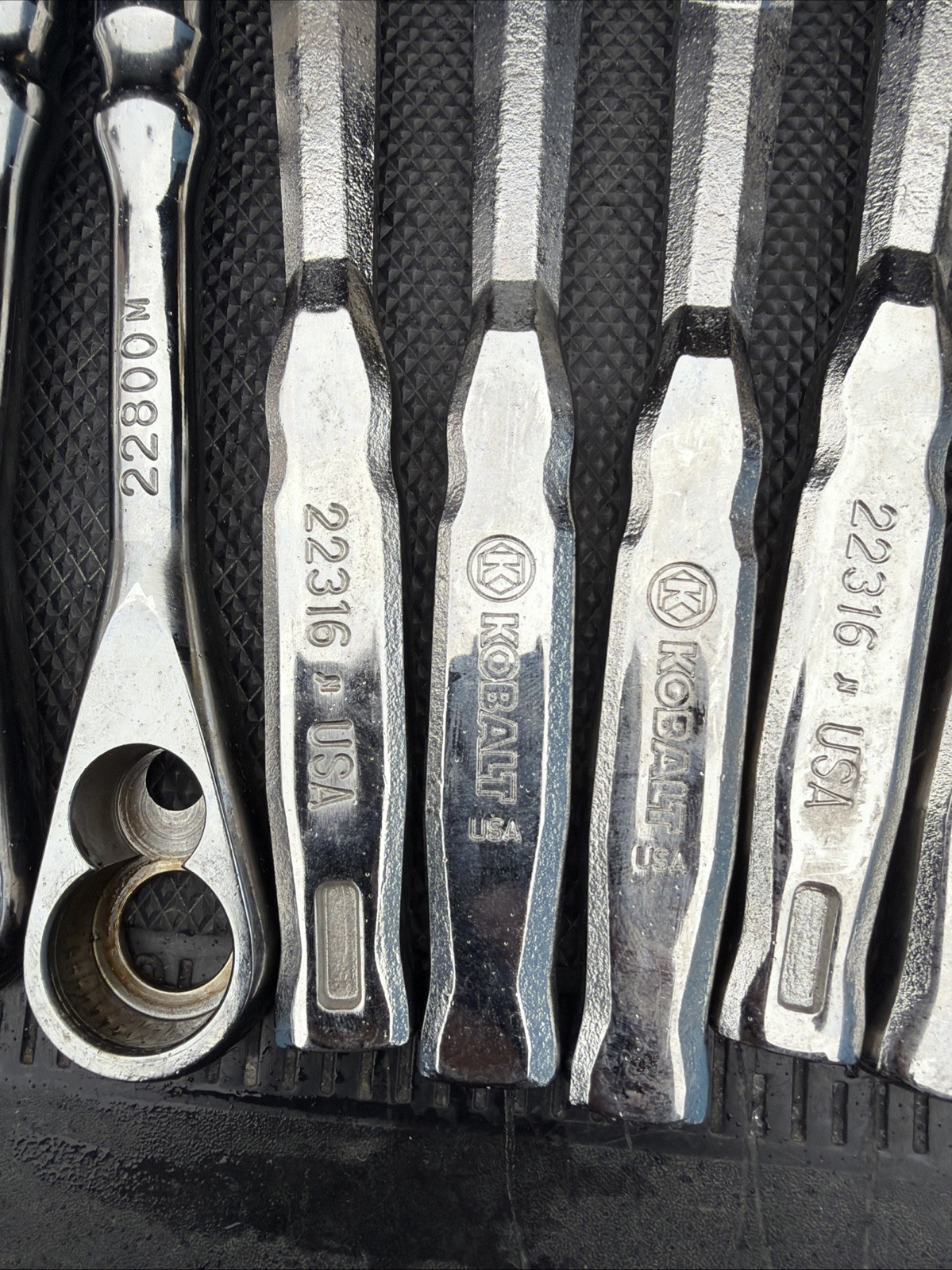 (20) Kobalt USA Ratchet Bodies Forgings Only 5 Full Polish 10 Regular 3/8”5-1/4”