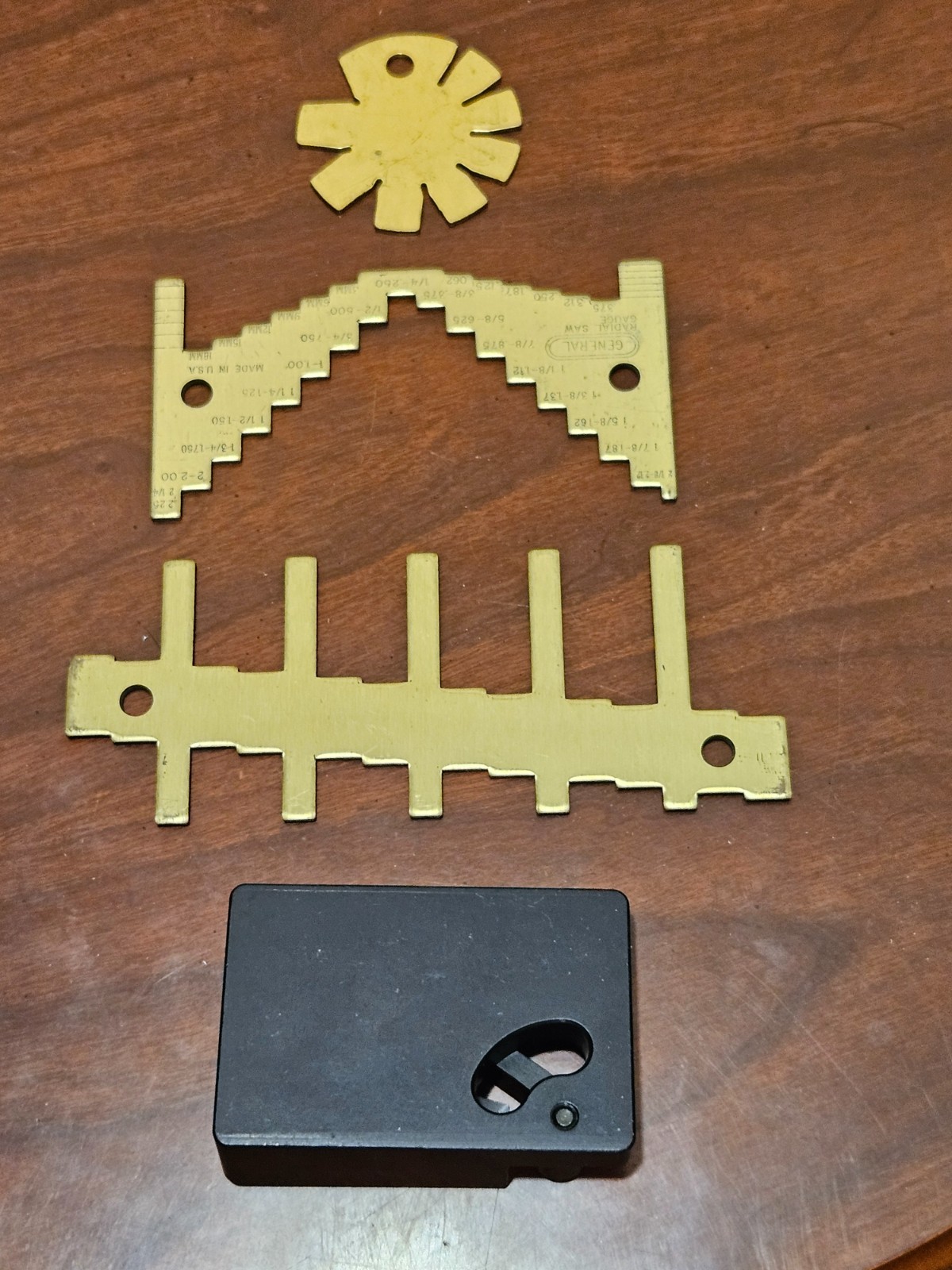 general tools depth gauges no.23 woodcraft supply corp tool lot usa gauges no.22
