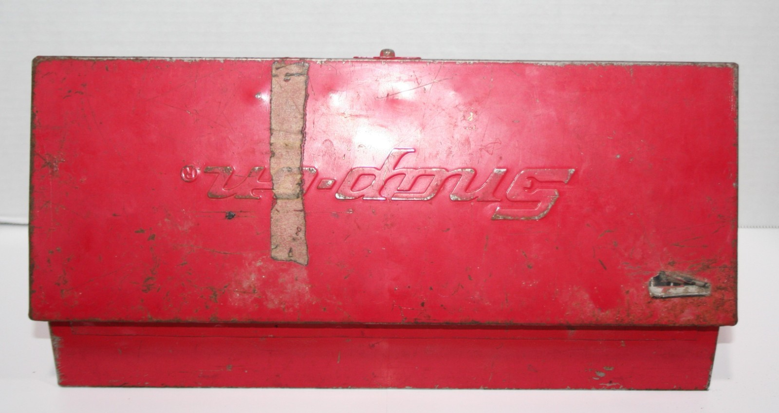Vinatge Snap-On KRA-104 Red Metal Tool Box 14″ x 5″ x 2 1/2″