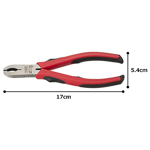 TONE Broken Nut Pliers BNP-175G Red Overall Length 170mm