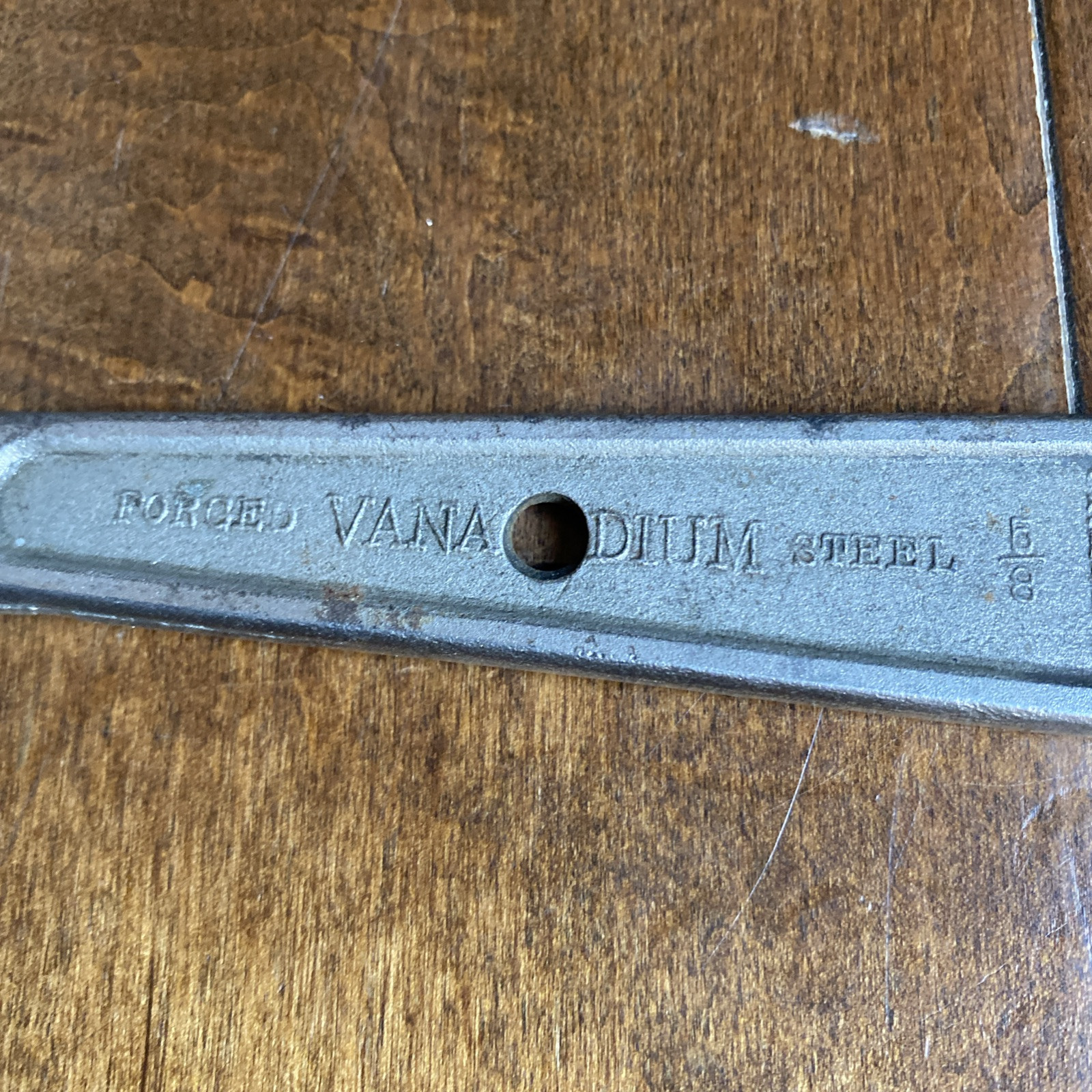 Vintage Auto-Kit No. 100 Forged Vanadium Steel Wrench 5/8 x 3/4 Made in USA