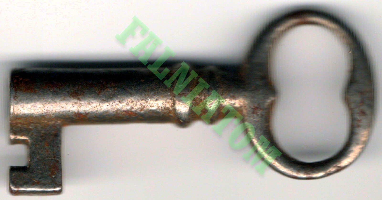 Vintage Hollow Barrel Skeleton Key – Approx 1.5″ Long