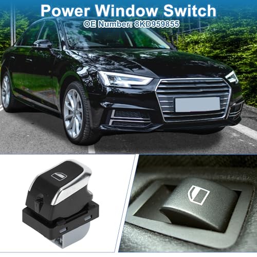Power Window Switch No.8KD959855 Passenger Side Window Control Switch for Audi