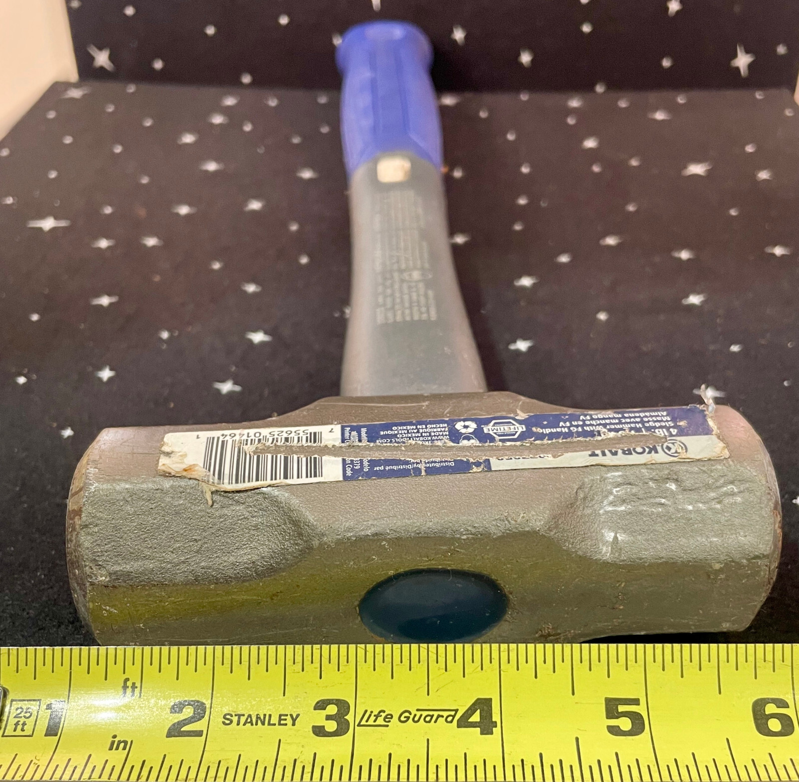 Kobalt Forged Steel 4 lbs Sledgehammer w/ FG Handle Made In Mexico