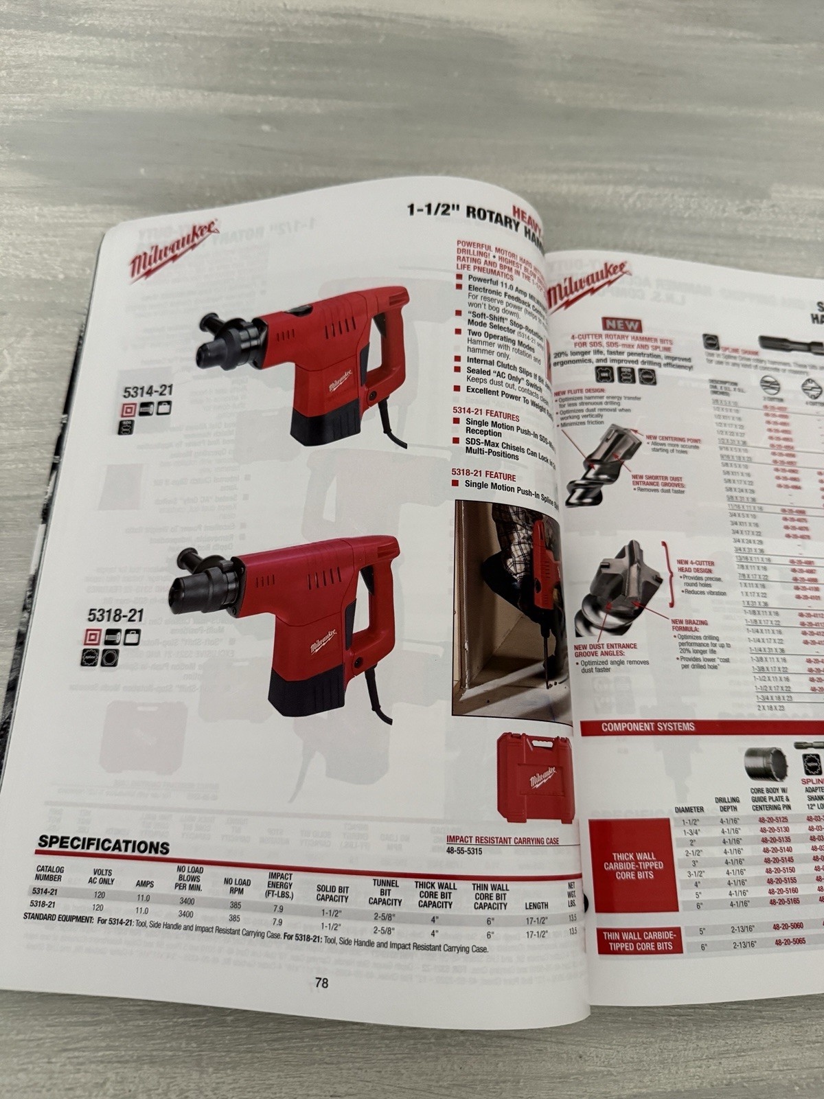 Milwaukee Electric Tools for Contractors & Industry Catalog 2001
