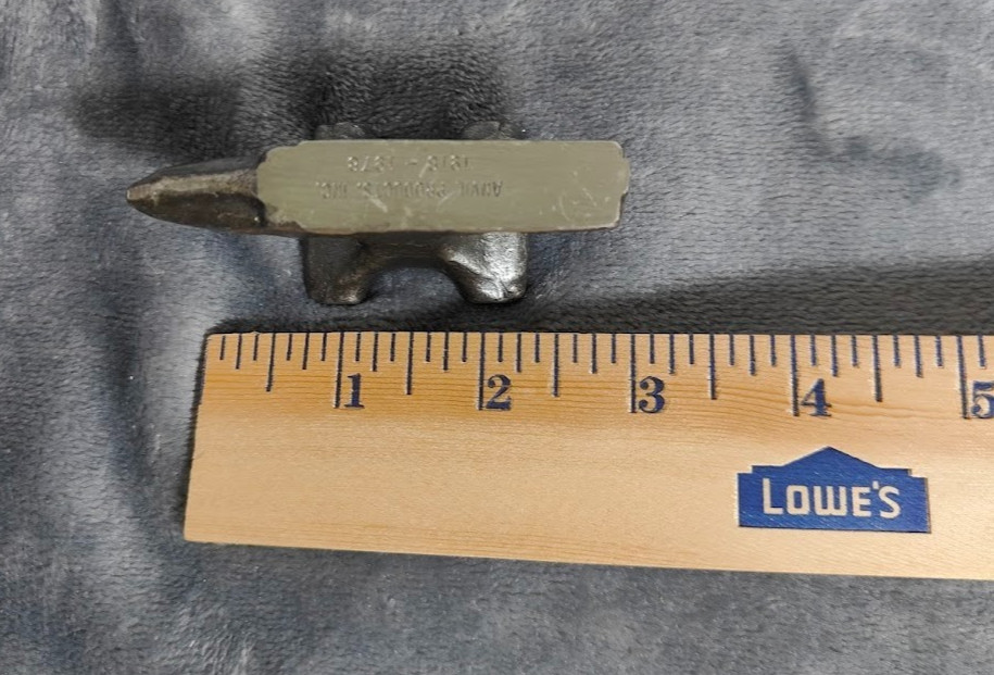 Anvil Products Inc Jewelers Blacksmith Salesman Mini Novelty Advertising