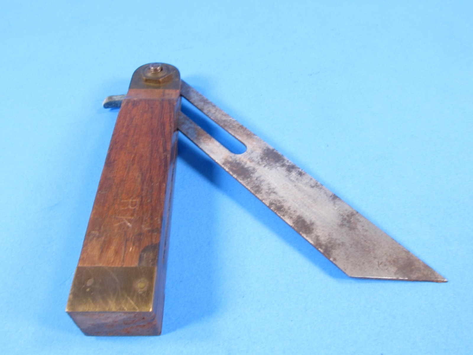 as-is lot of 6 Stanley No 25 wood bevel squares all Type 2 w/ 1877 patent date