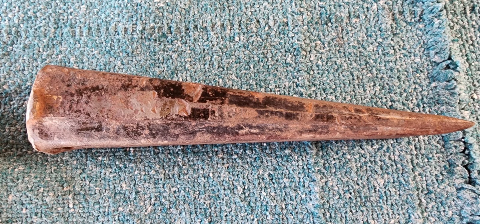 Vintage Dasco #805, U.S.A., 5 lb Log Wood Splitting Wedge! 9-1/4″ Length Sharp!