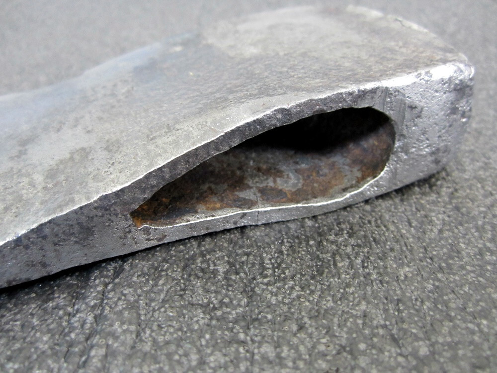 Vintage Townley Metal & Hardware 3.5lb Single Bit Axe Head Kansas City USA