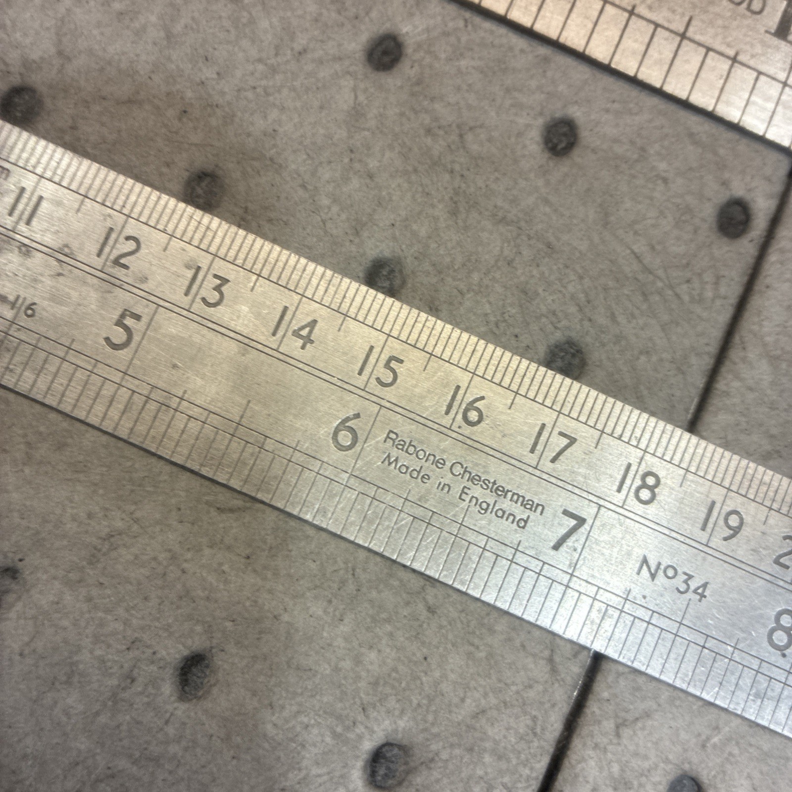Chesterman No 3000 Rule 24” & Rabone and chesterman 12” 300mm No 34 rule