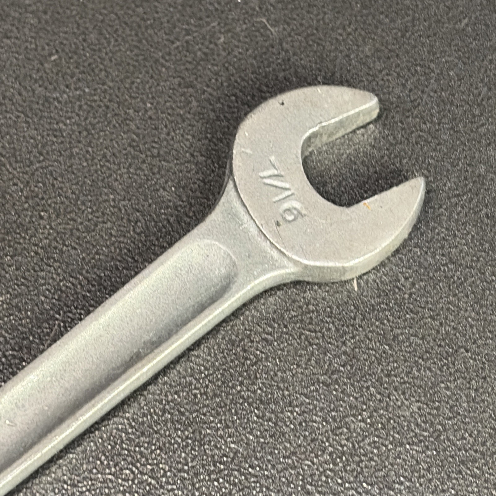 Vtg Bonney Tool Wrench Open End Combo Wrench 3/8 7/16 Forged 3723