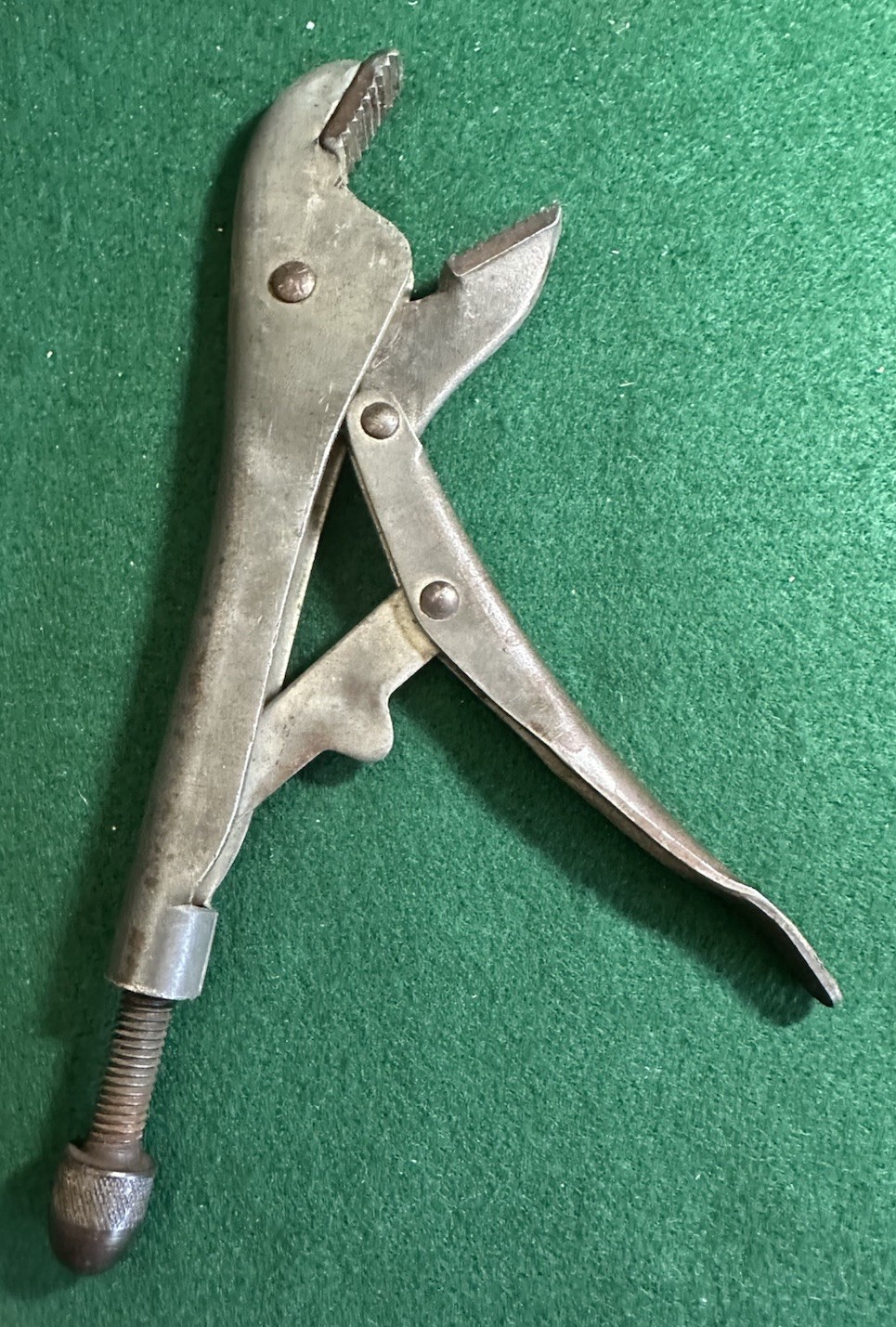 Vintage SAMSON LEVER JAW WRENCH 9½” Locking Pliers Vice Grips USA – Smooth Oper