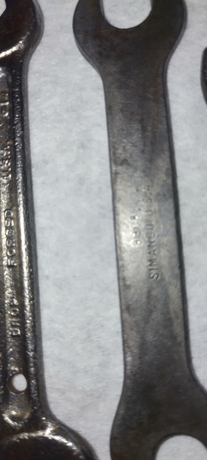 Vintage Wrench Lot –,VH, Simanco, Glenwood + Drop‑Forged