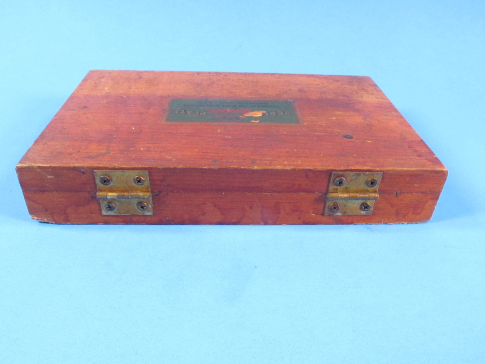 complete GTD OK Jr No B-7 Greenfield Tap & Die set in original fitted wood box