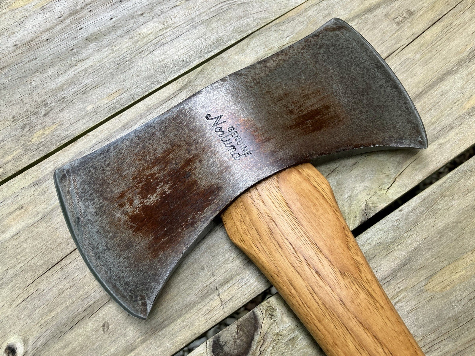 Vintage Genuine Norlund Double Bit Cruiser Axe