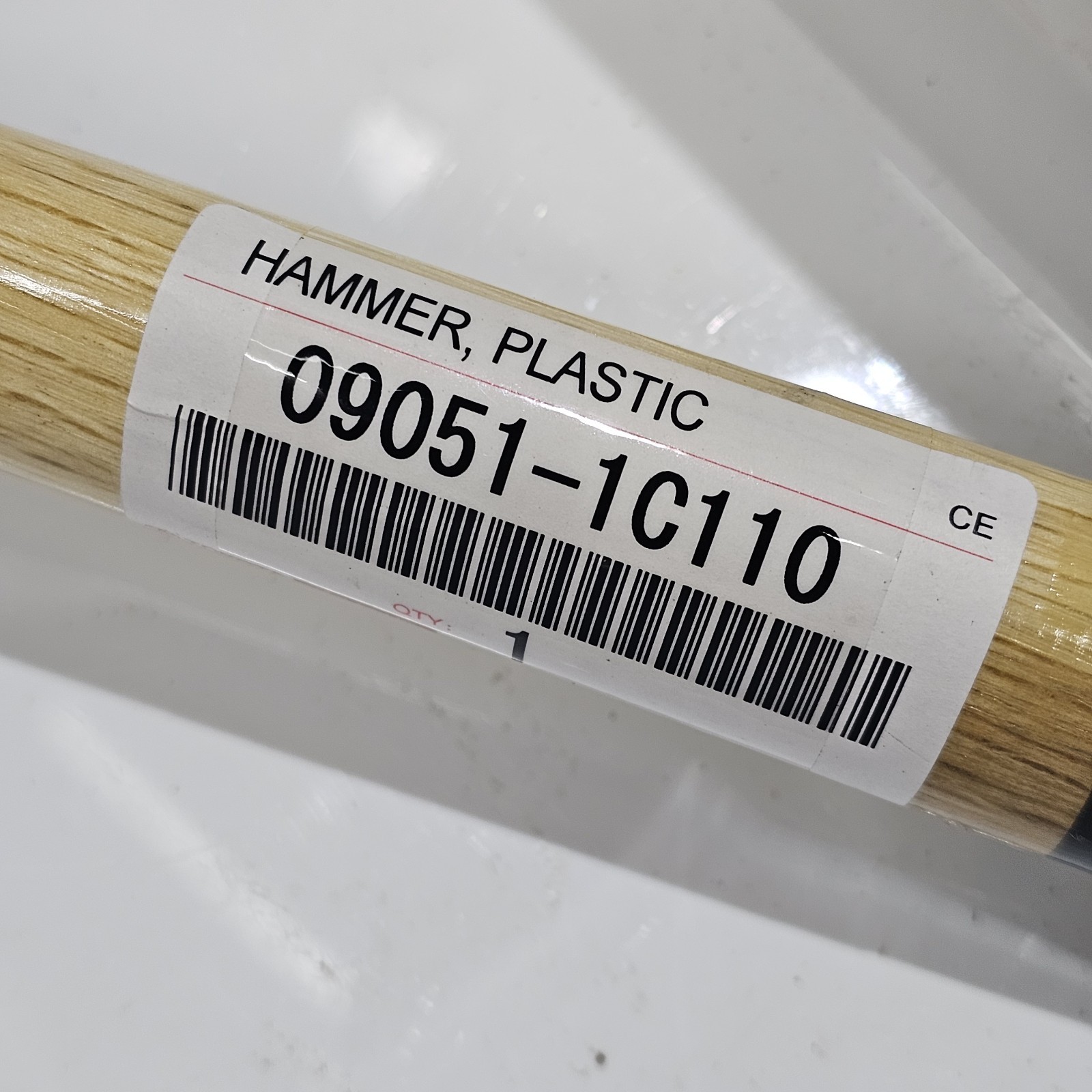 TOYOTA Plastic Hammer Wood Handle OEM
