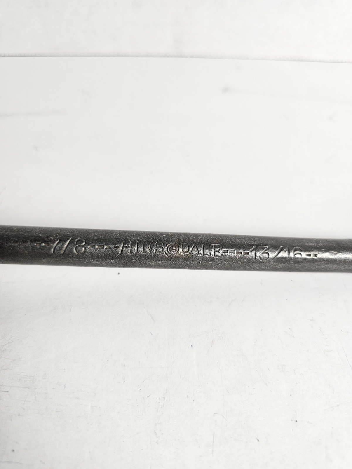 Vtg Hinsdale Double Boxed End Offset Wrench 13/16 – 7/8