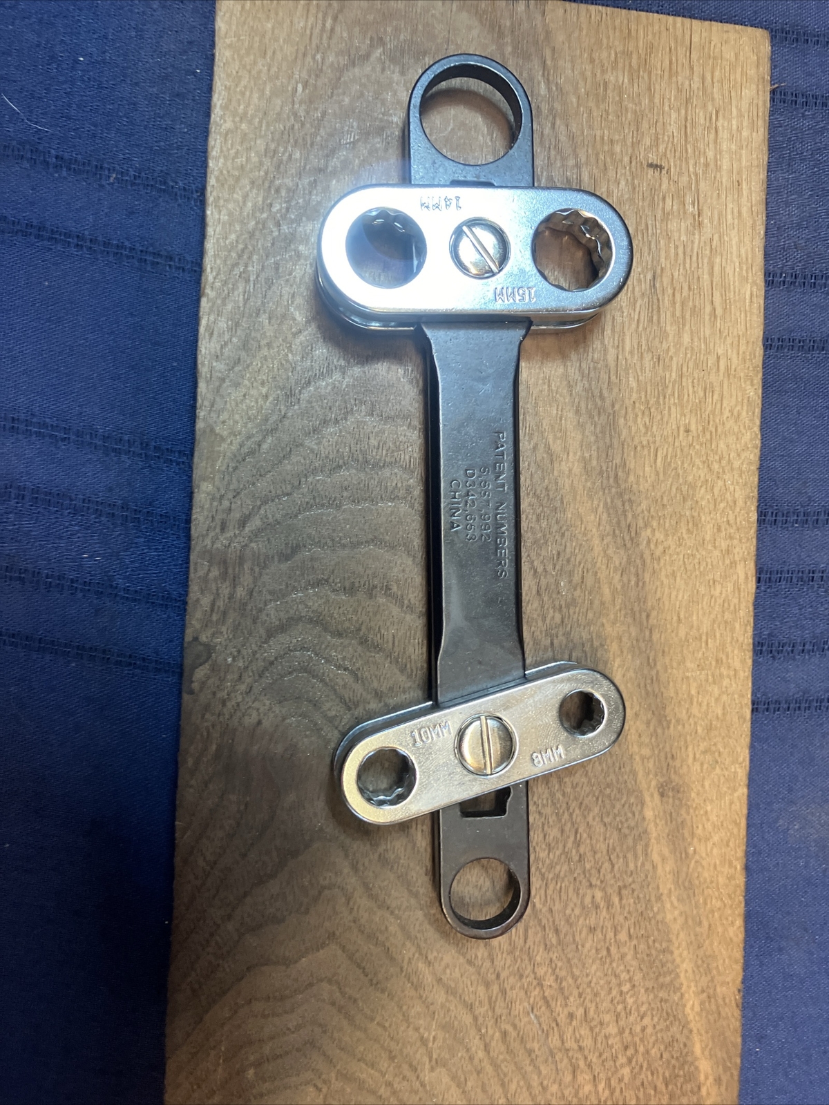 Vintage Set Of Root Wrenches Standard And Metric 16 Sizes