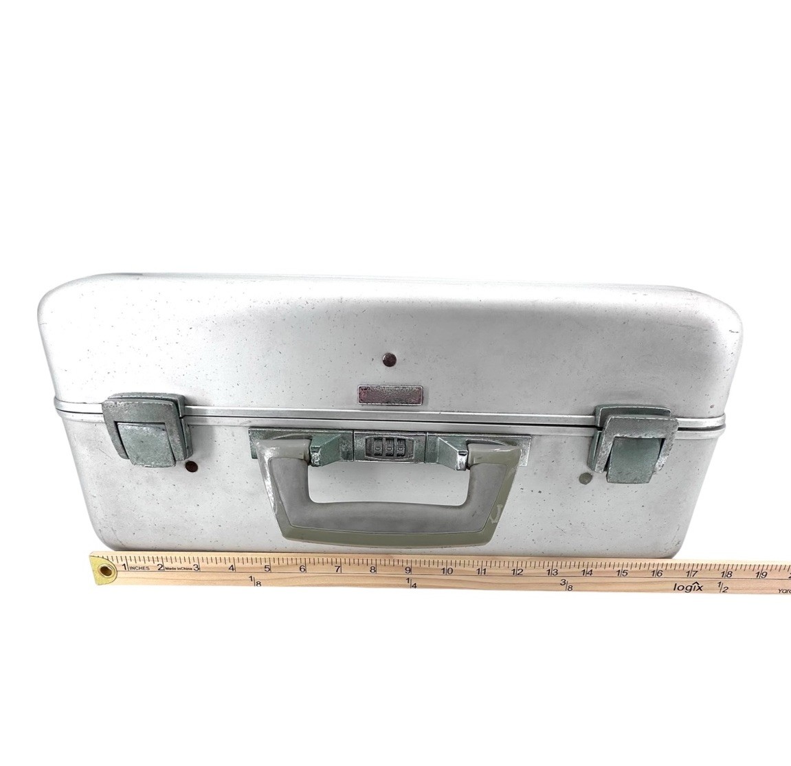 Vintage Aluminum Briefcase Suitcase Tool Case W/Snap-On Tool Pallet Insert *SEE