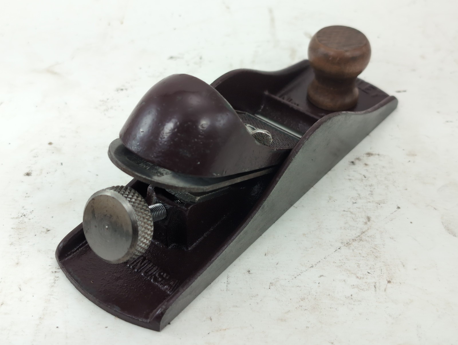 Charming Vintage STANLEY No. 220 Block Plane – MADE IN USA – Excellent Condition