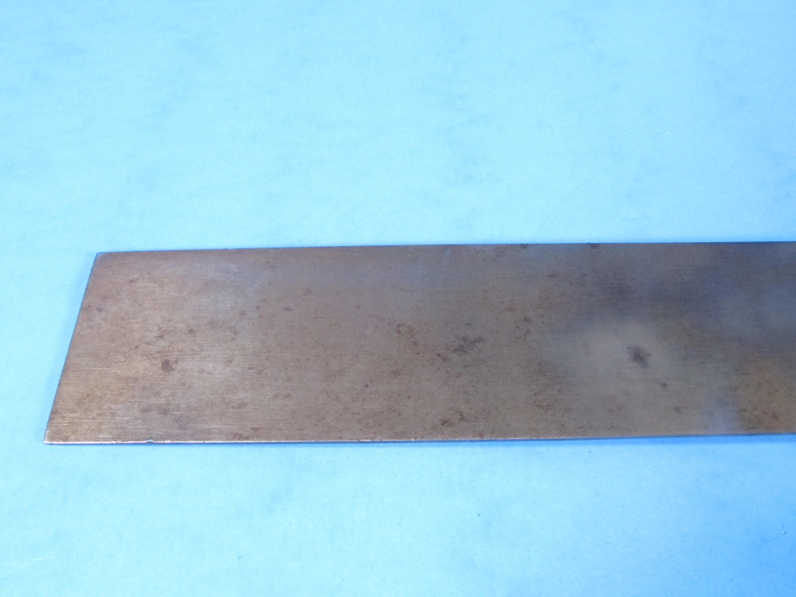 nice 10″ Stanley Rule & Level No 10 Inlaid wood try square full cast iron frame
