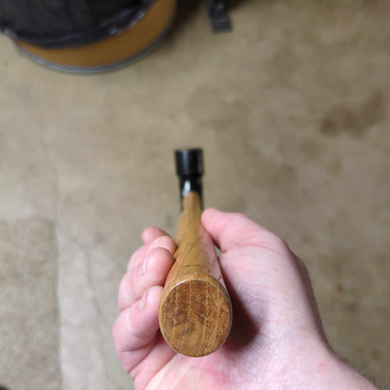 Vintage Germantown Tool Works USA “Extra Fine” Wood Handle Ball Peen Hammer 10oz
