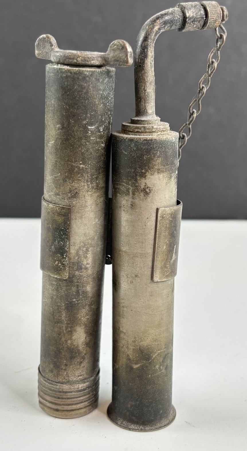 Antique Alcohol Blow Torch Small UNTESTED Jeweler Watchmaker Military Tool