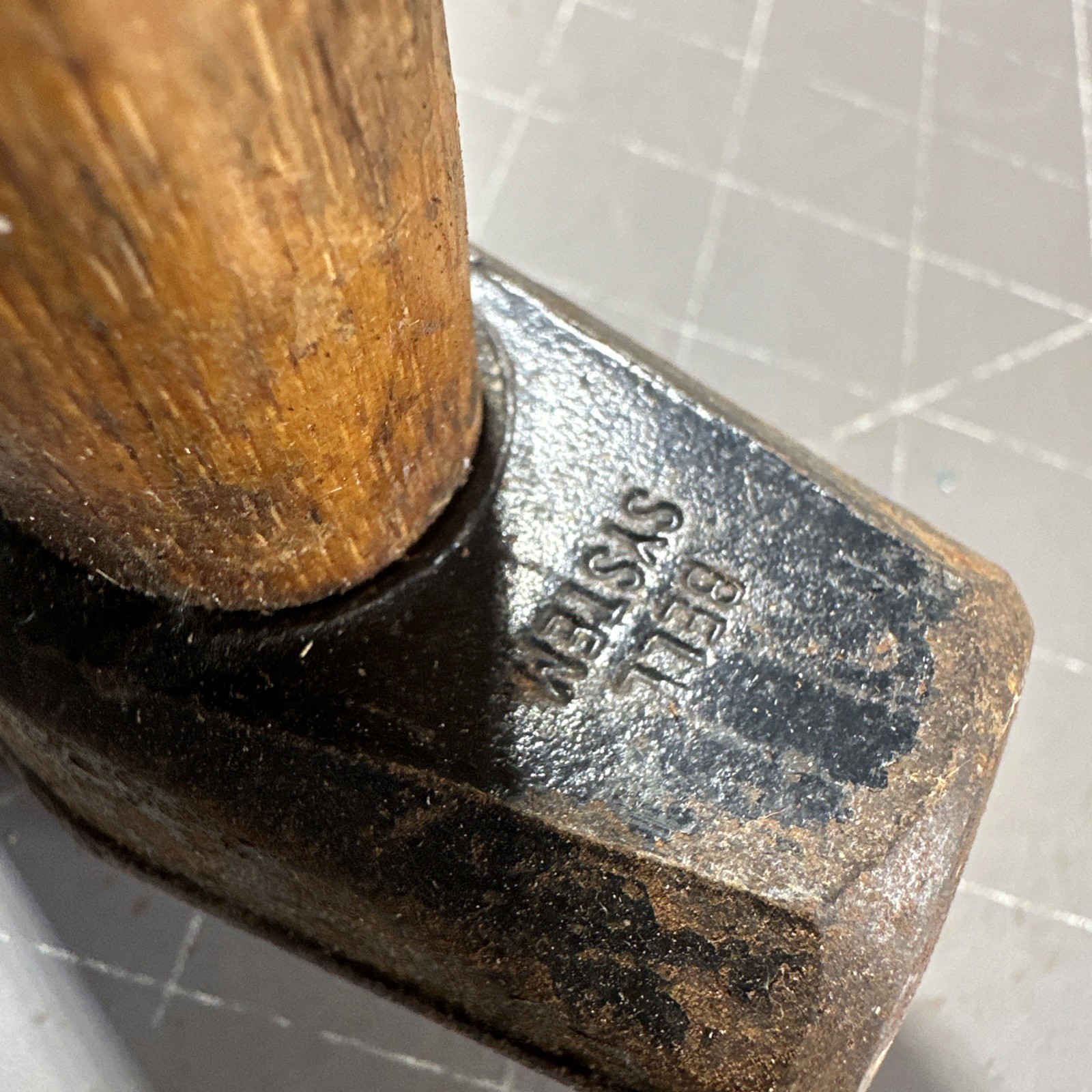 Vintage Bell System Hammer Tapered Peen Sledge Linesman Hammer USA