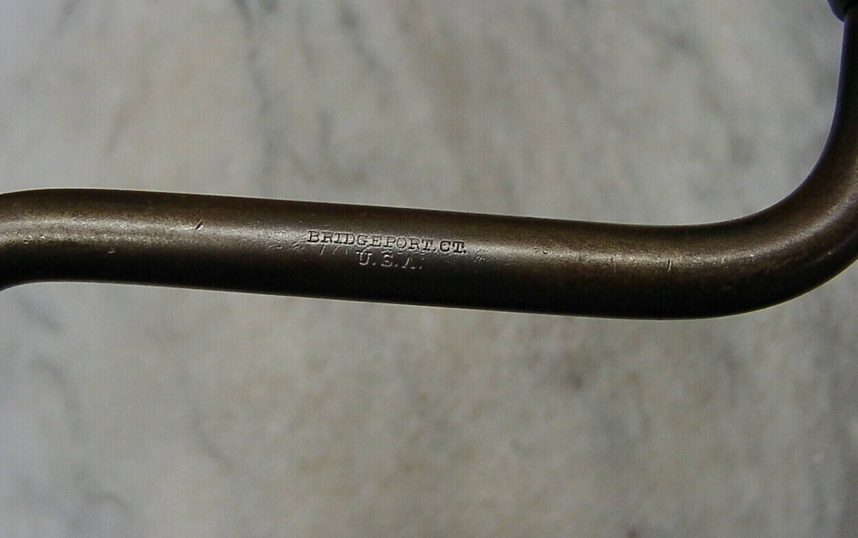 Old Used Tools,Antique John S. Fray Co. 10″ Ratcheting Bit Brace,NO JAWS,READ!
