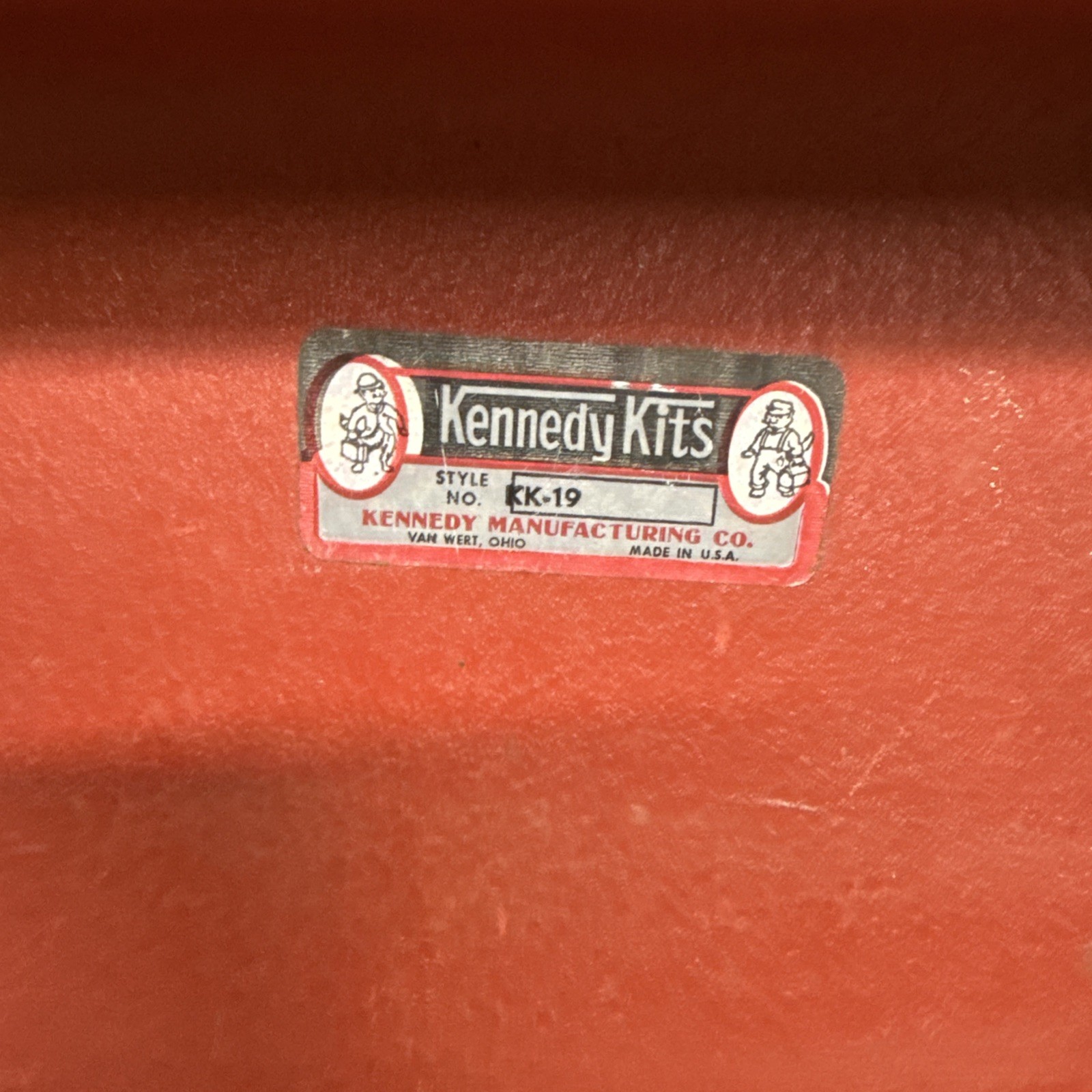 Kennedy Tool Box – Red Used Heavy Duty Tool Box with Tray – Kennedy Toolbox Tool