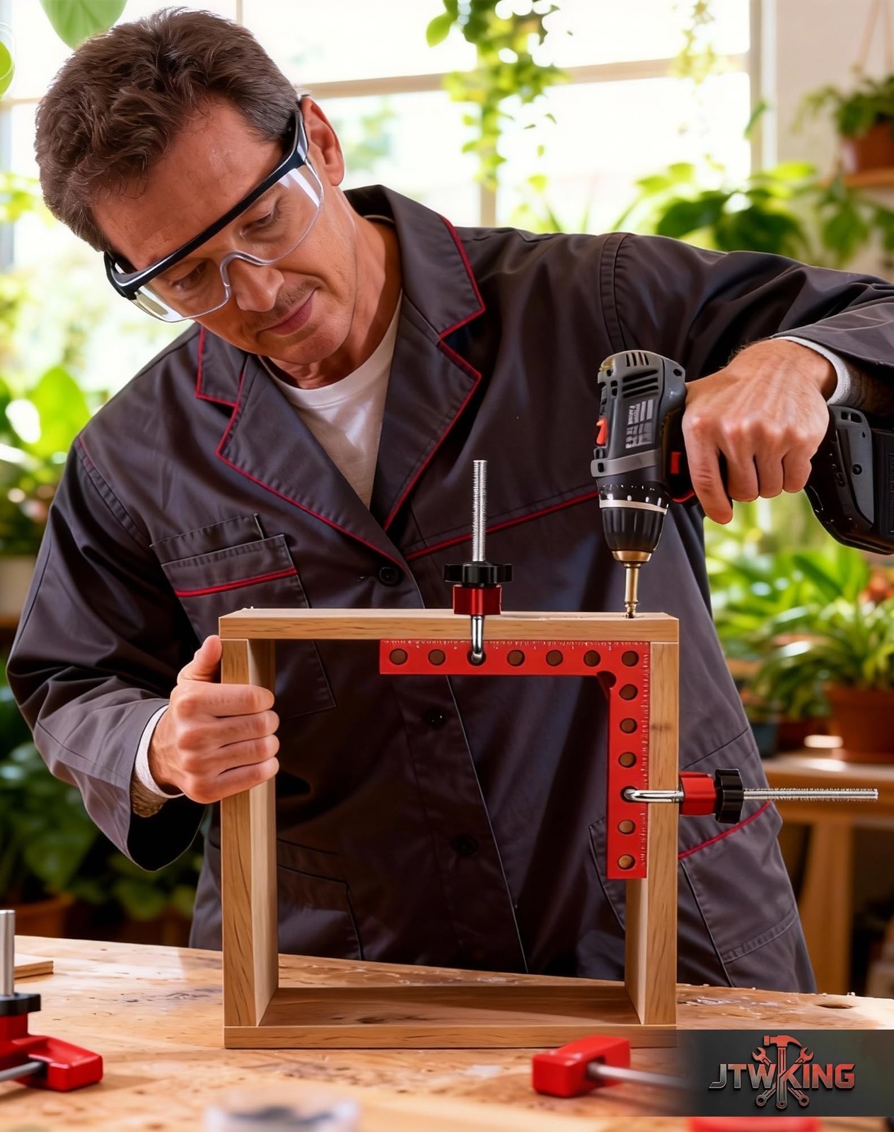Corner Clamps for Woodworking, 90 Degree Clamps for Positioning Right Angle, …