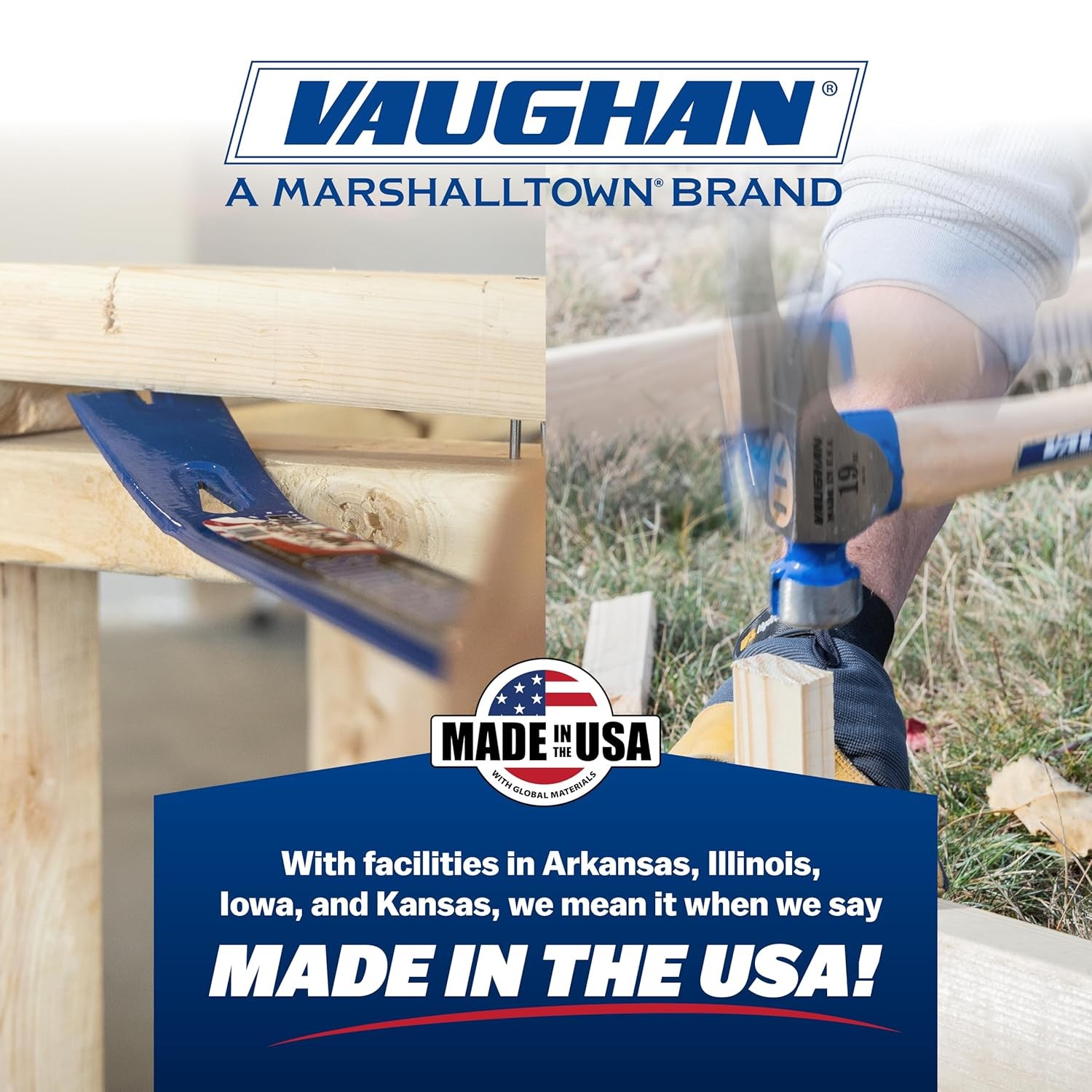 Vaughan Dalluge Replacement Hammer Handle Assembled in USA Hammer Handle Parts