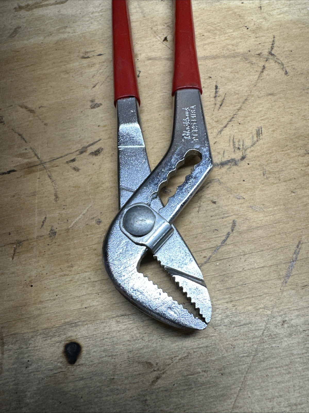 Blackhawk PT1253 Water Pump Pliers 9.5” Tongue Groove USA Slip Joint
