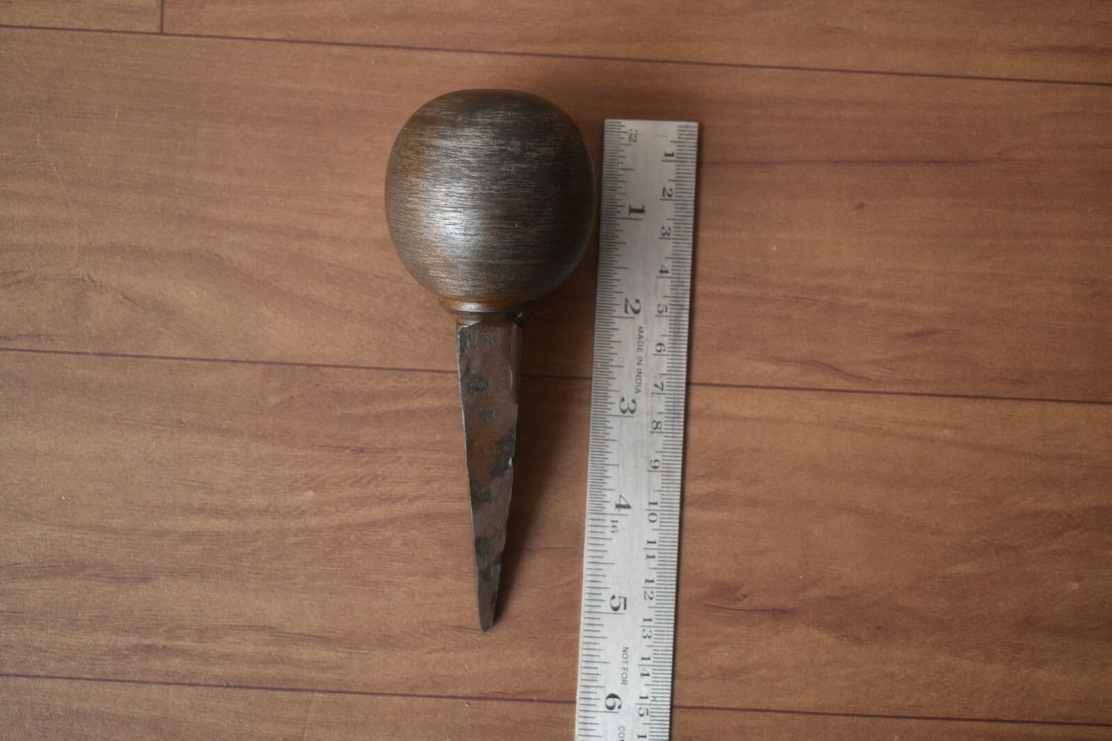 Vintage iron Ball Anvil Blacksmith Hardy Tool Stake mashroom anvil tool