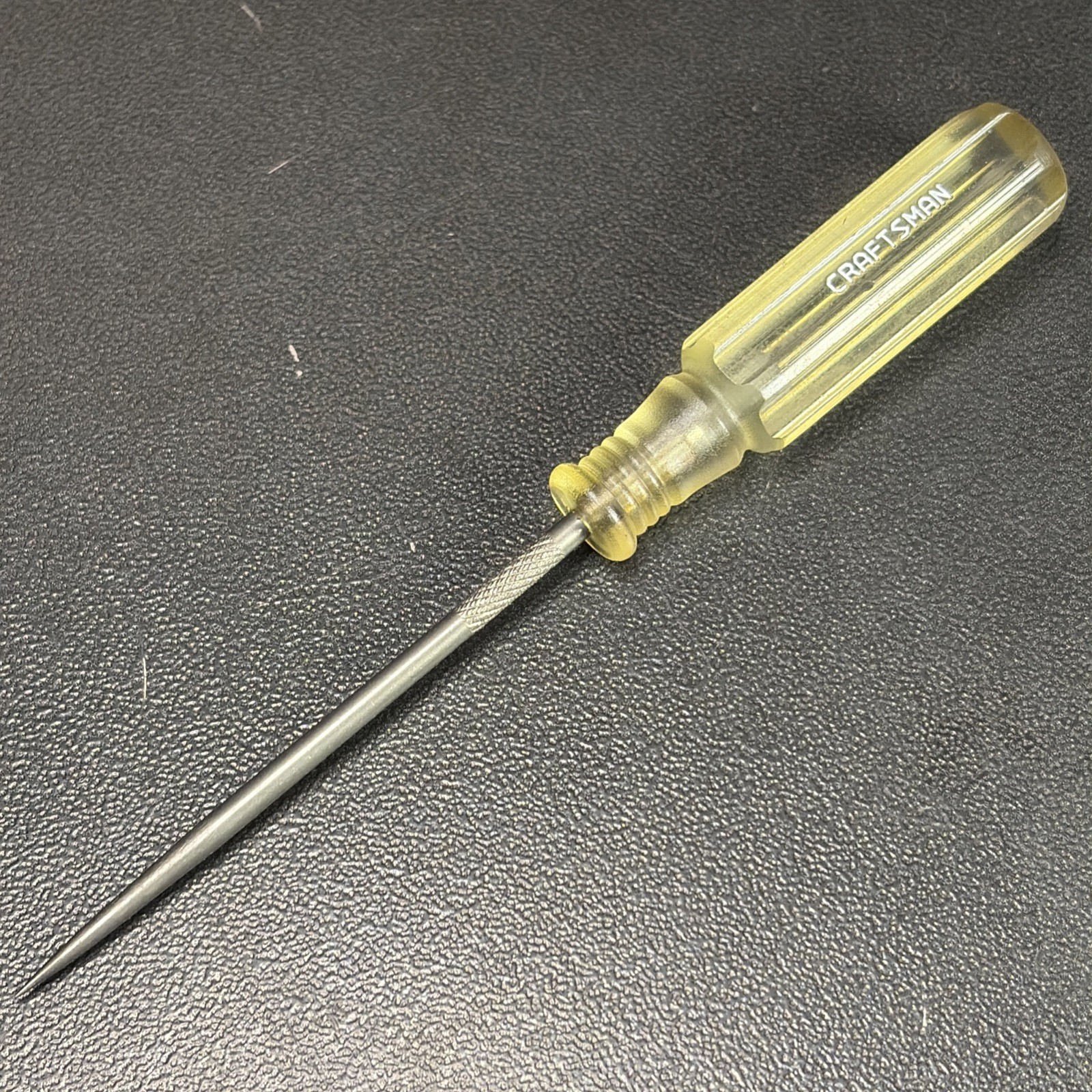 Craftsman Scratch Awl 5.25″ Clear Handle USA Vintage