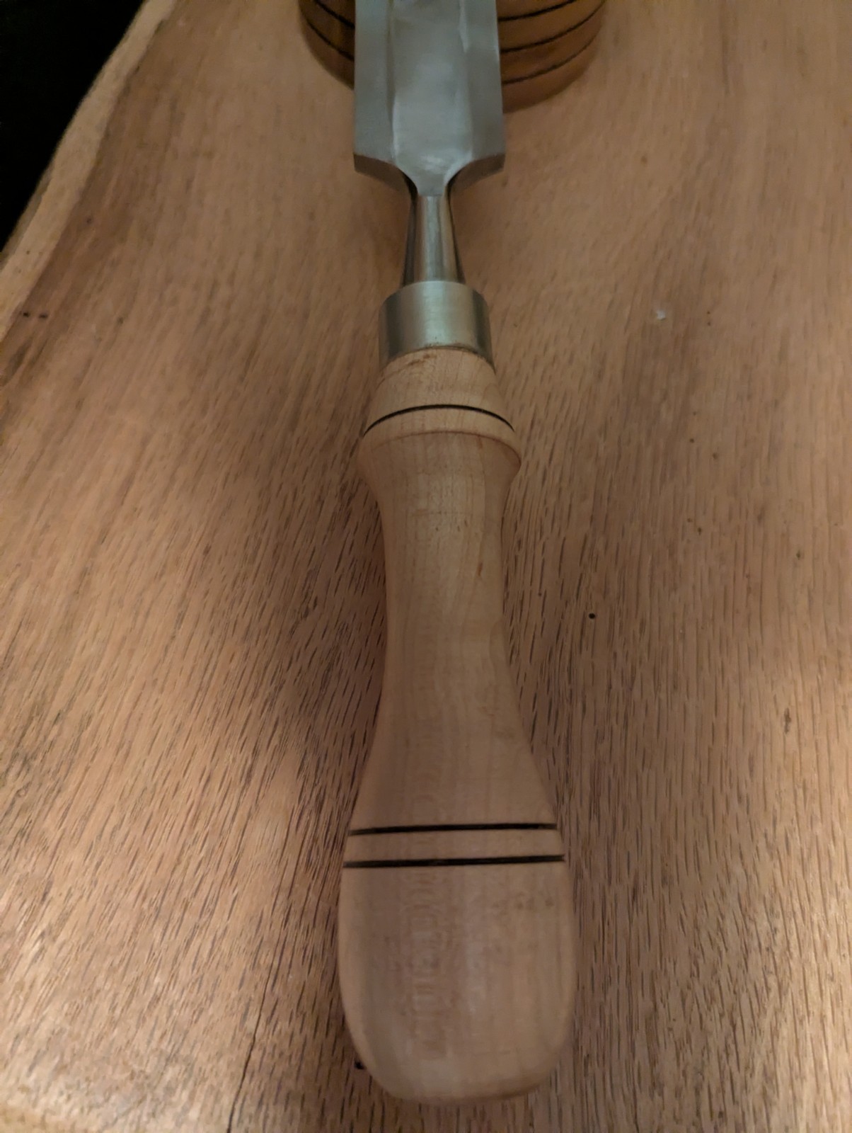 1 1/4 Inch Timer frame Chisel w/ Hardrock Maple Handle