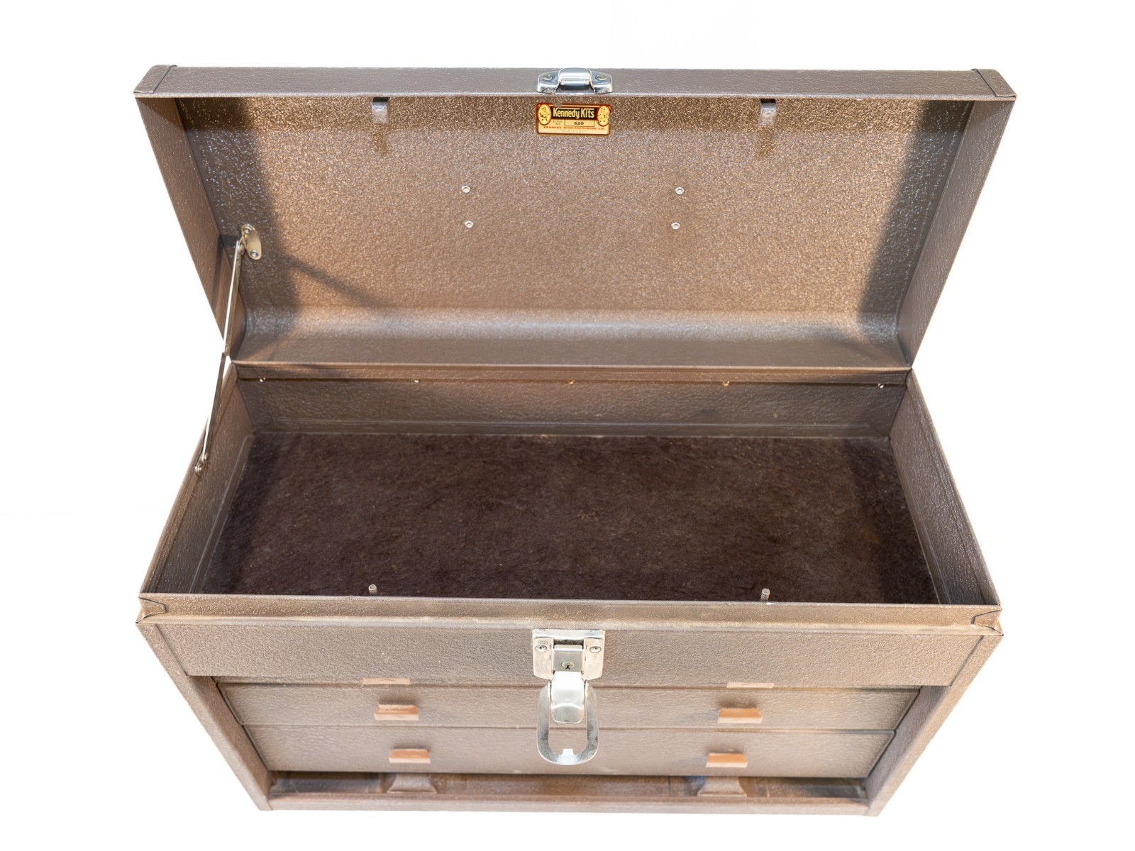 Vintage Kennedy Kits 620 Machinist Toolbox 3 Drawer No Key No Drawer Cover