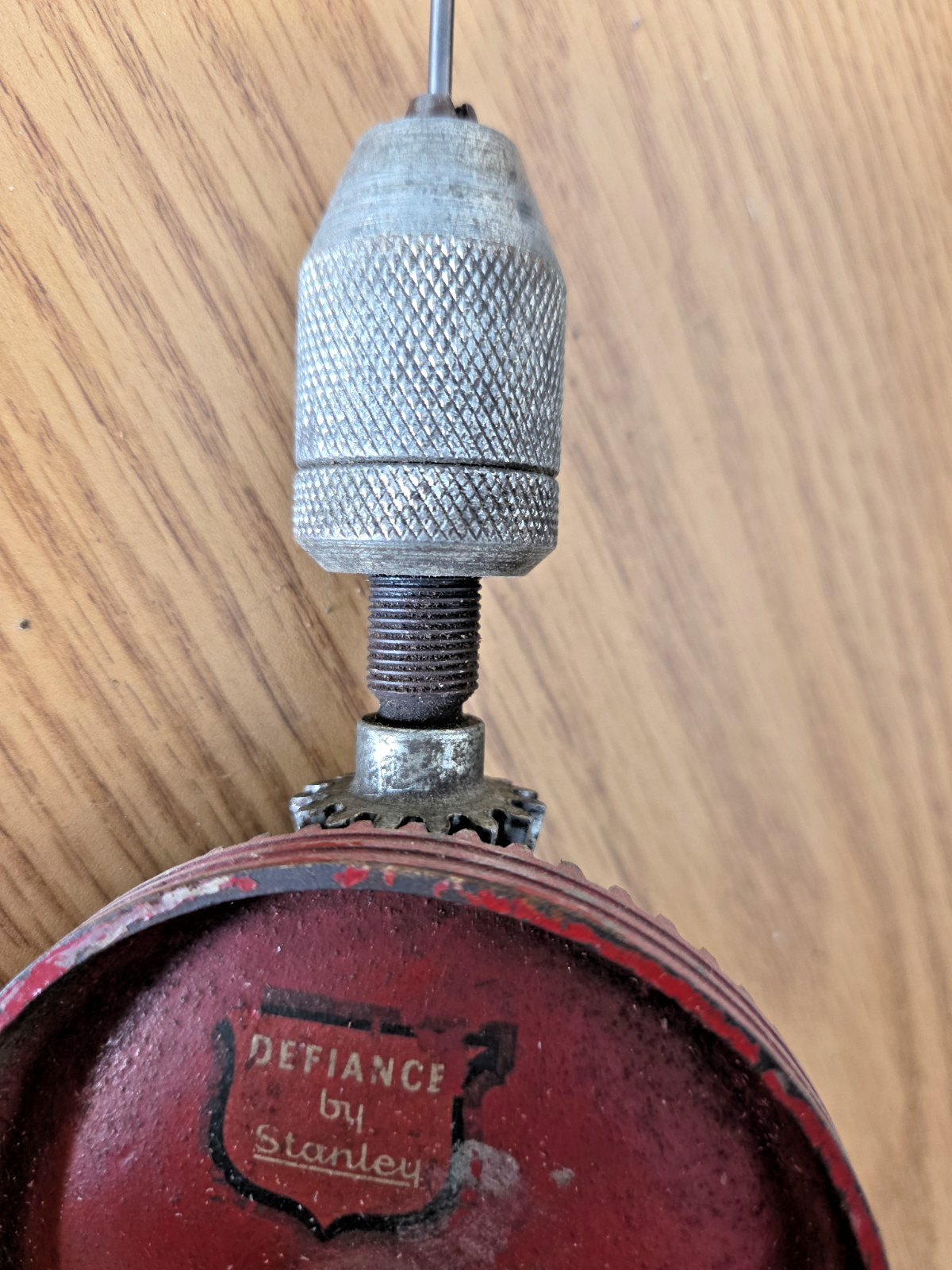 VINTAGE DEFIANCE BY STANLEY 1221 HAND CRANK DRILL