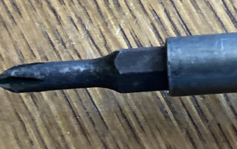 Vintage Enderes 4 in 1 ScrewDriver Tool 7-7/16″ Long USA 🇺🇸 made with bits